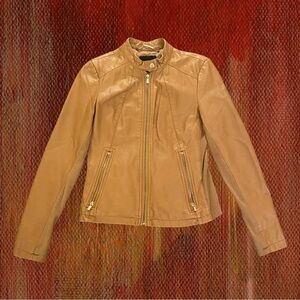 EXPRESS Women’s Faux Leather Moto Jacket